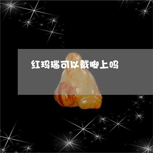 红玛瑙可以戴脚上吗/2023041380613