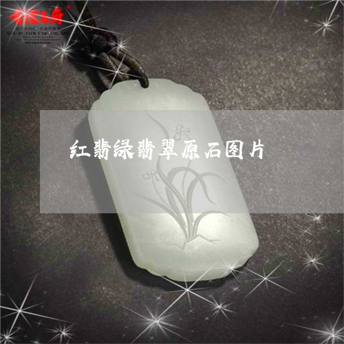 红翡绿翡翠原石图片/2023041317161