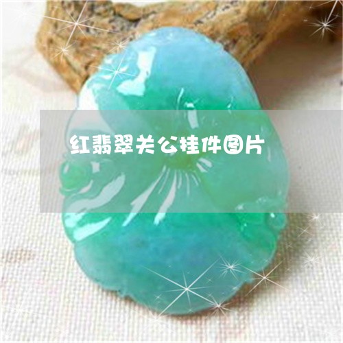 红翡翠关公挂件图片/2023041211506 红翡翠关公挂件图片/2023041211506