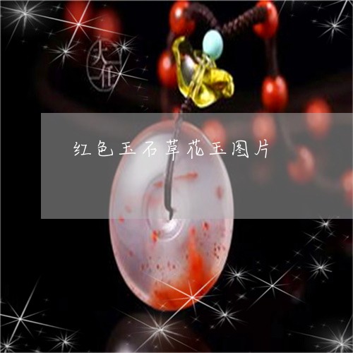 红色玉石草花玉图片/2023041391717 红色玉石草花玉图片/2023041391717