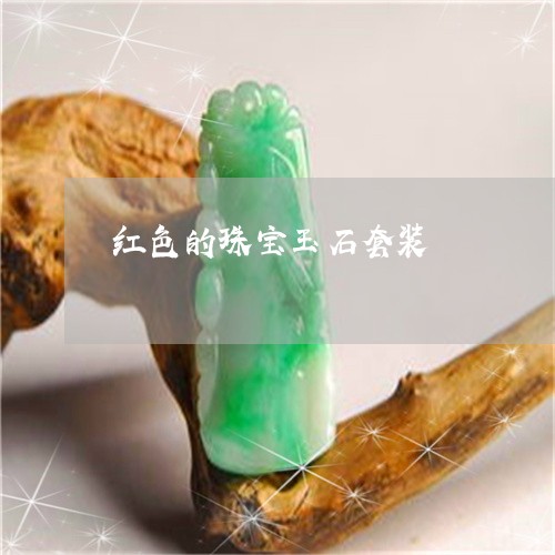 红色的珠宝玉石套装/2023041253061 红色的珠宝玉石套装/2023041253061
