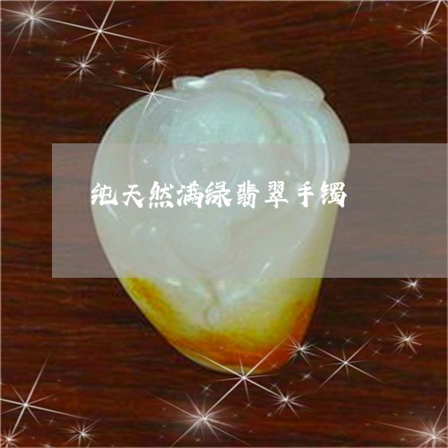 纯天然满绿翡翠手镯/2023041350693 纯天然满绿翡翠手镯/2023041350693