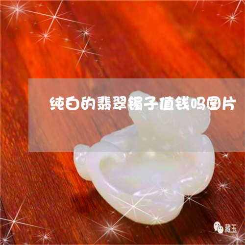 纯白的翡翠镯子值钱吗图片/2023062871404