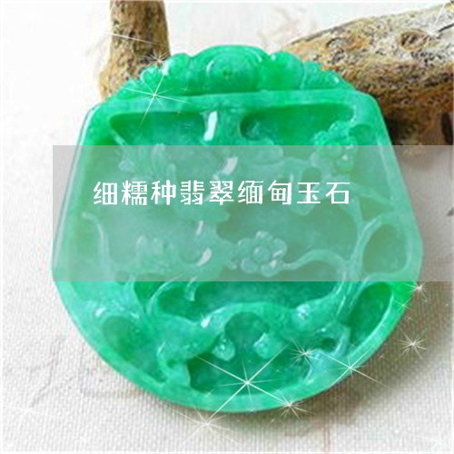 细糯种翡翠缅甸玉石/2023041312603 细糯种翡翠缅甸玉石/2023041312603