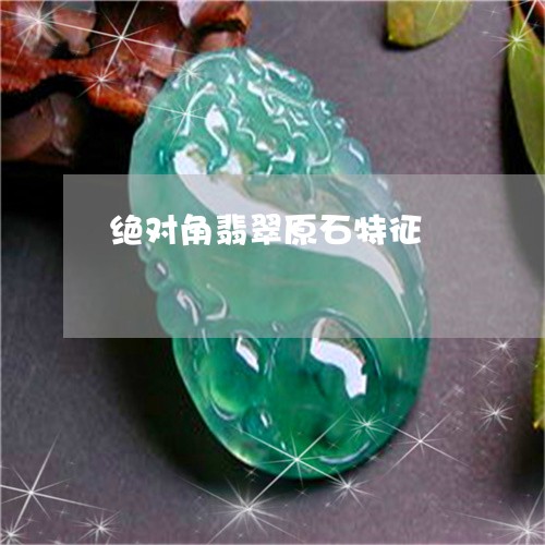 绝对角翡翠原石特征/2023041255450