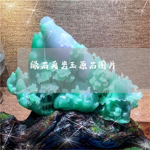 绿石英岩玉原石图片/2023041317383