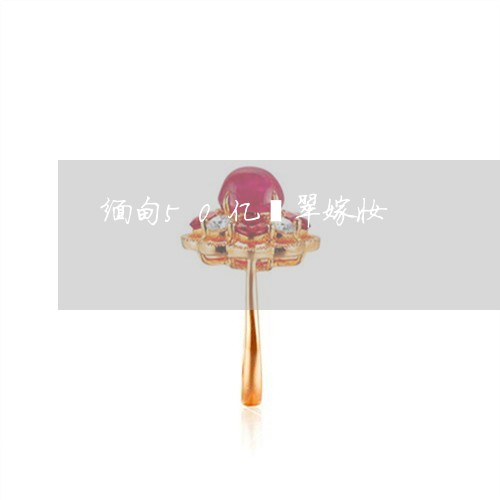 缅甸50亿翡翠嫁妆/2023041274706
