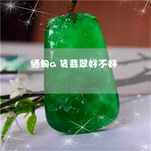 缅甸a货翡翠好不好/2023041203939 缅甸a货翡翠好不好/2023041203939