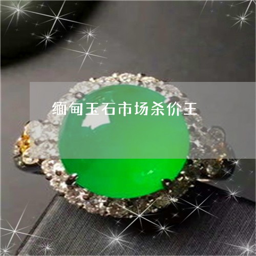 缅甸玉石市场杀价王/2023041301603 缅甸玉石市场杀价王/2023041301603