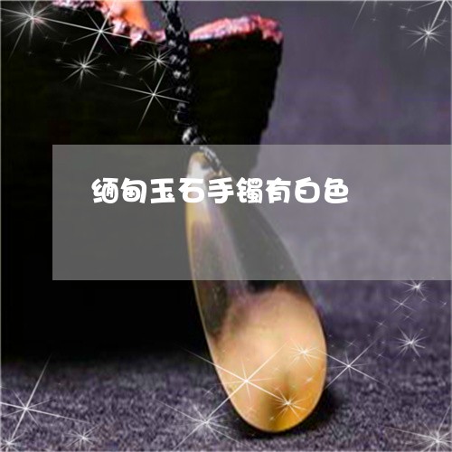 缅甸玉石手镯有白色/2023041379502 缅甸玉石手镯有白色/2023041379502