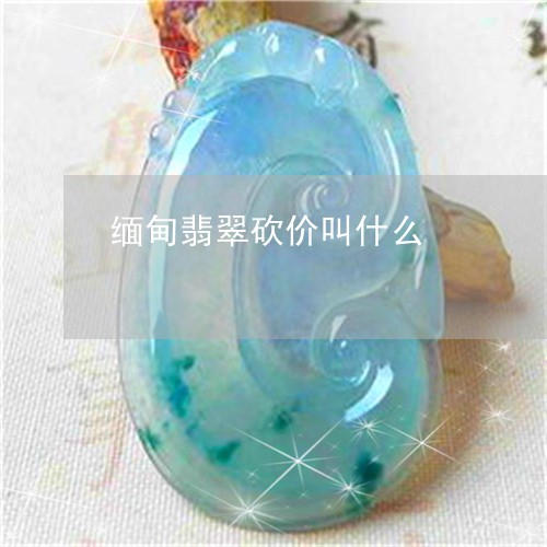 缅甸翡翠砍价叫什么/2023040983695 缅甸翡翠砍价叫什么/2023040983695
