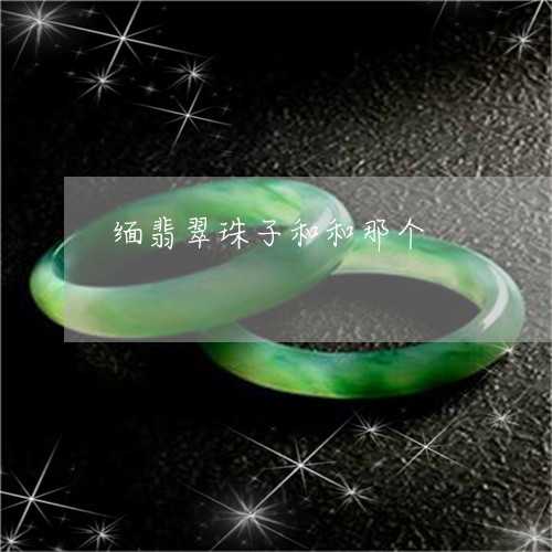 缅翡翠珠子和和那个/2023040929171 缅翡翠珠子和和那个/2023040929171