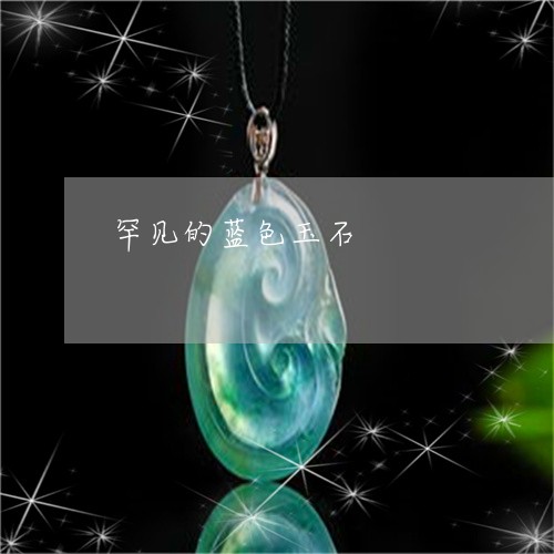 罕见的蓝色玉石/2023032828562 罕见的蓝色玉石/2023032828562