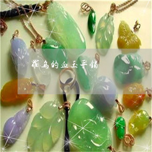 罗乌的血玉手镯/2023032894706 罗乌的血玉手镯/2023032894706