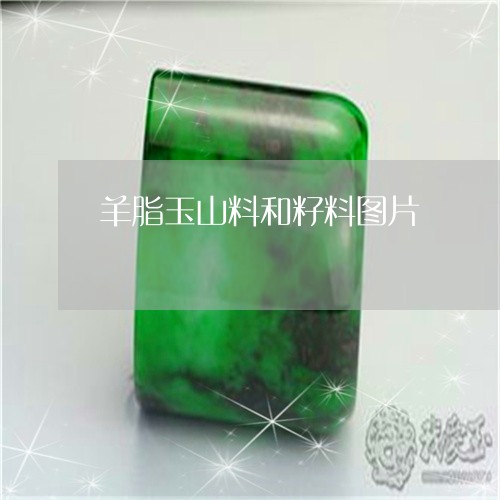 羊脂玉山料和籽料图片