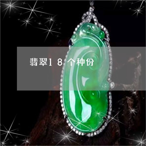 翡翠18个种份/2023032760573