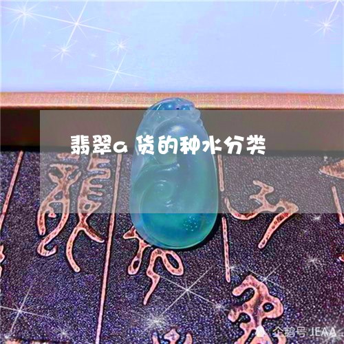 翡翠a货的种水分类/2023040996826 翡翠a货的种水分类/2023040996826