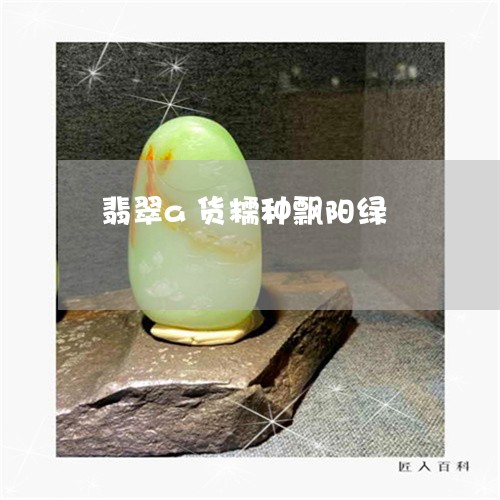 翡翠a货糯种飘阳绿/2023040965726 翡翠a货糯种飘阳绿/2023040965726