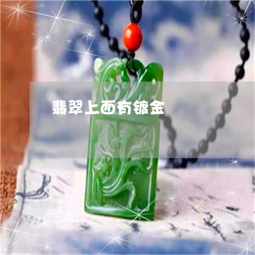 翡翠上面有镀金/2023032894813 翡翠上面有镀金/2023032894813