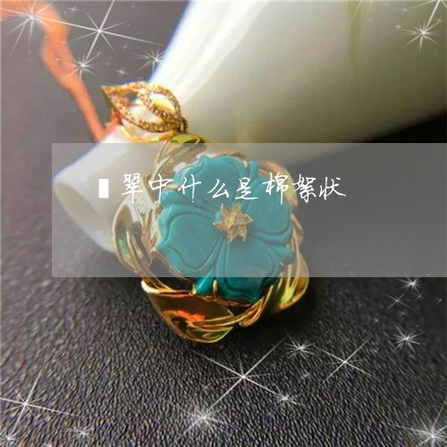 翡翠中什么是棉絮状/2023040906026