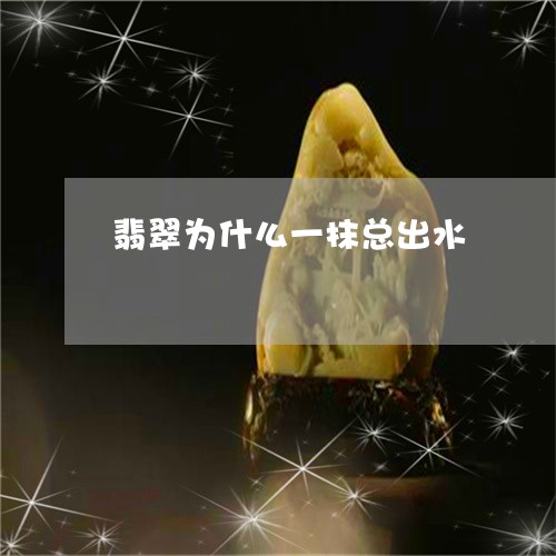 翡翠为什么一抹总出水/2023021077160 翡翠为什么一抹总出水/2023021077160