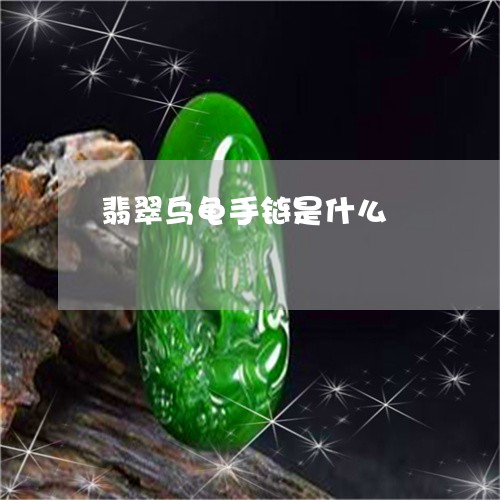 翡翠乌龟手链是什么/2023040920493 翡翠乌龟手链是什么/2023040920493