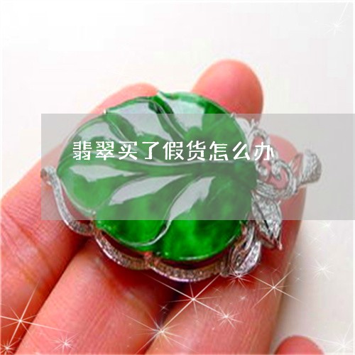 翡翠买了假货怎么办/2023040983893 翡翠买了假货怎么办/2023040983893