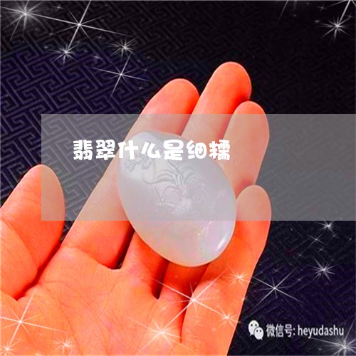 翡翠什么是细糯/2023032804068 翡翠什么是细糯/2023032804068