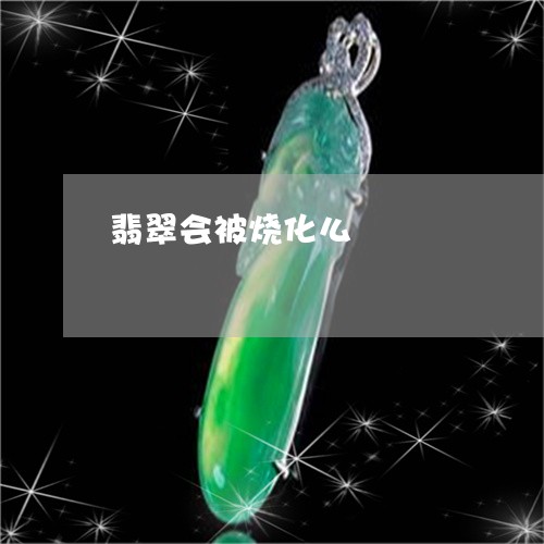 翡翠会被烧化么/2023032773613