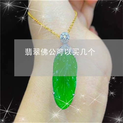 翡翠佛公可以买几个/2023040988282