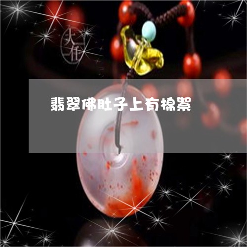 翡翠佛肚子上有棉絮/2023041136037