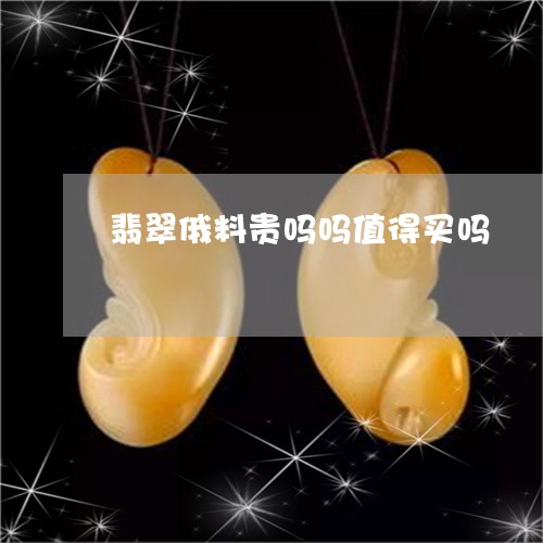 翡翠俄料贵吗吗值得买吗/2023061909372