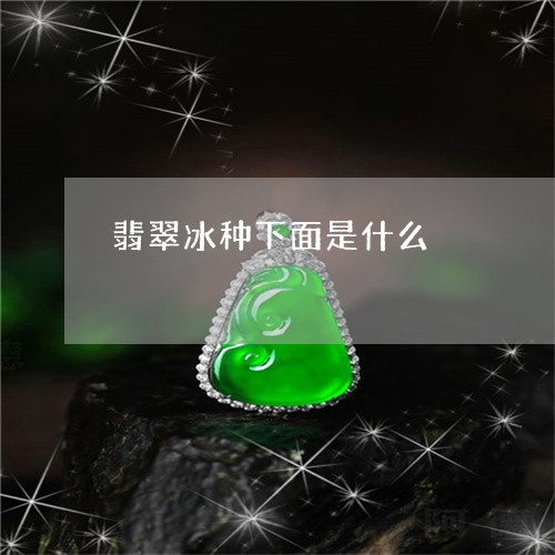 翡翠冰种下面是什么/2023041158601 翡翠冰种下面是什么/2023041158601