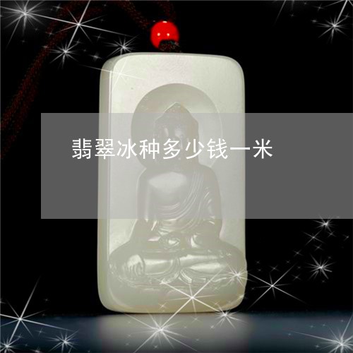 翡翠冰种多少钱一米/2023041154735