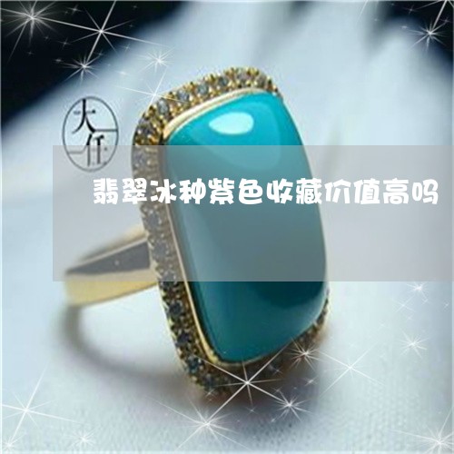 翡翠冰种紫色收藏价值高吗/2023061903036