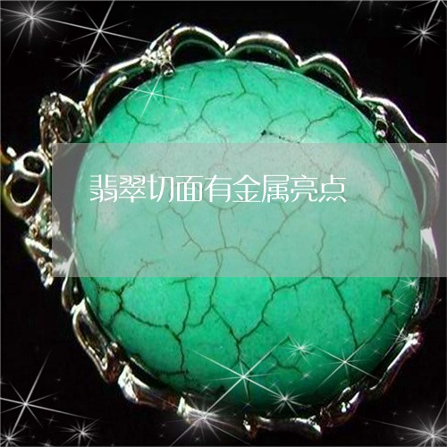 翡翠切面有金属亮点/2023041181526