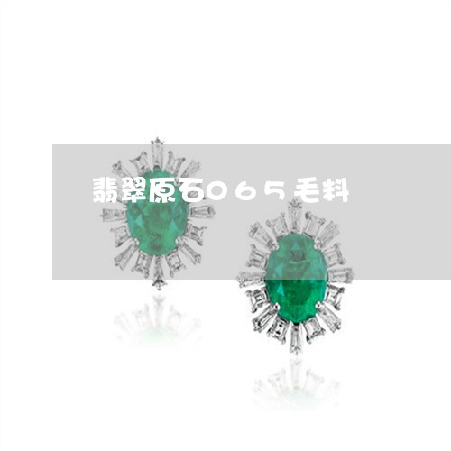 翡翠原石065毛料/2023041114826