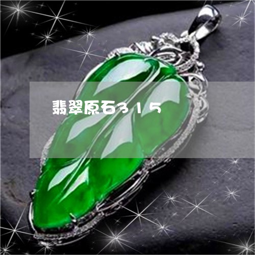 翡翠原石315/2023032752372 翡翠原石315/2023032752372