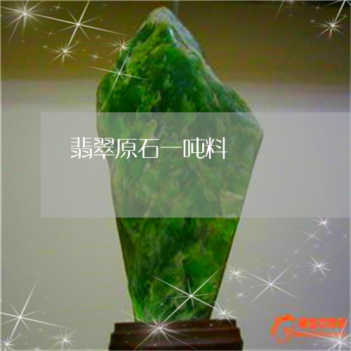 翡翠原石一吨料/2023032770483 翡翠原石一吨料/2023032770483