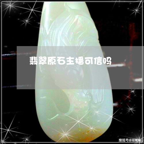 翡翠原石主播可信吗/2023041179582