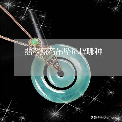 翡翠原石吊坠选择哪种/2023061521392