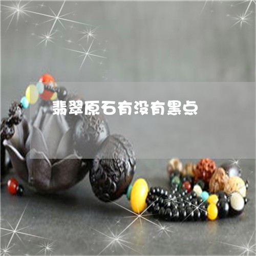 翡翠原石有没有黑点/2023041093925