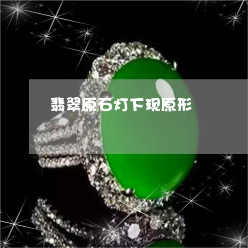 翡翠原石灯下现原形/2023041015178 翡翠原石灯下现原形/2023041015178