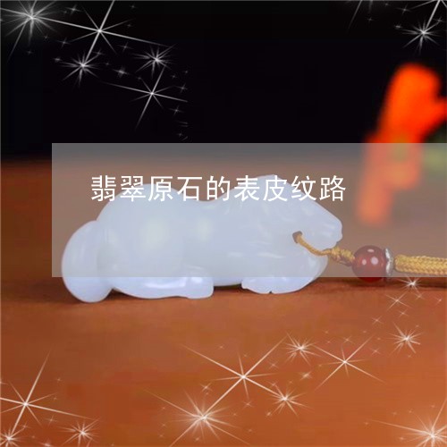 翡翠原石的表皮纹路/2023041078383 翡翠原石的表皮纹路/2023041078383