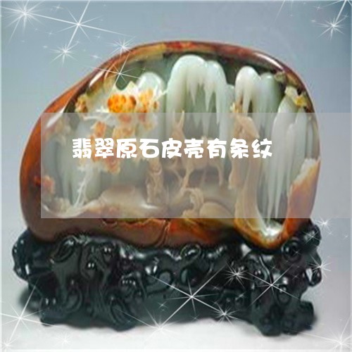 翡翠原石皮壳有条纹/2023041004137 翡翠原石皮壳有条纹/2023041004137