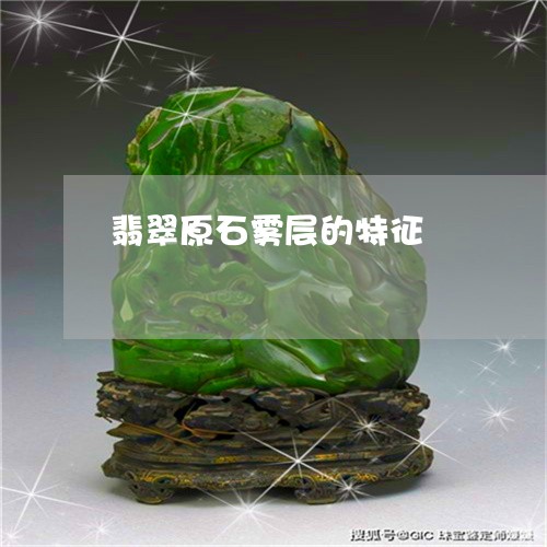 翡翠原石雾层的特征/2023041080816