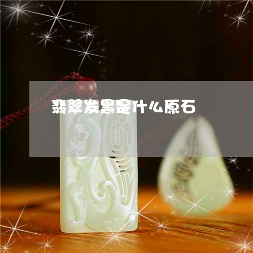 翡翠发黑是什么原石/2023041028309