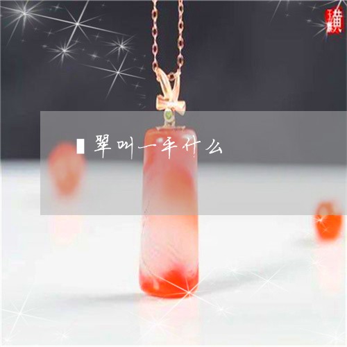 翡翠叫一平什么/2023032648582