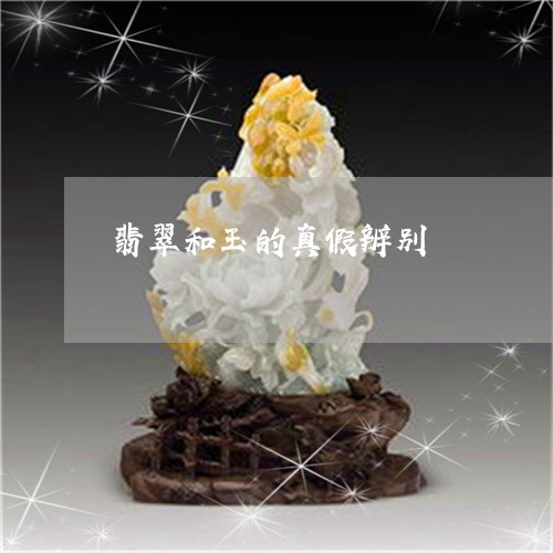 翡翠和玉的真假辨别/2023041004068