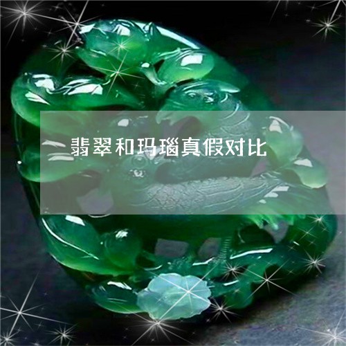 翡翠和玛瑙真假对比/2023041083146 翡翠和玛瑙真假对比/2023041083146